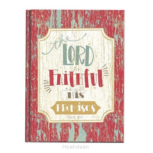 Casebound journal Lord is faithfull
