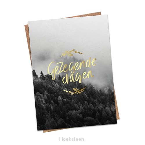 Gezegende dagen gewenst