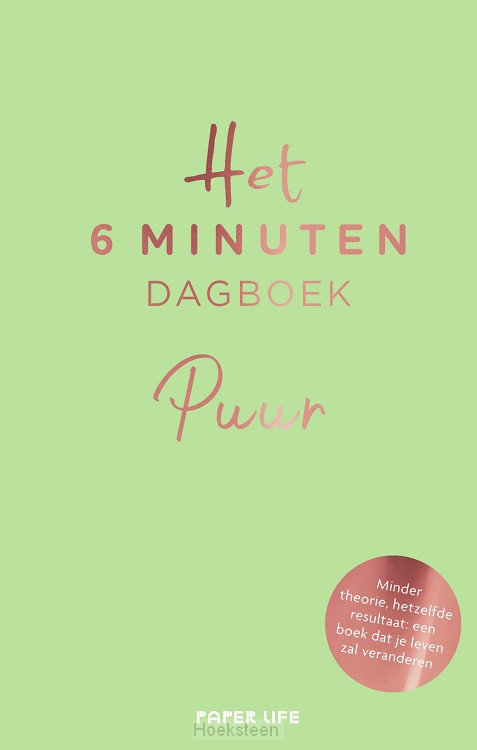 6 minuten dagboek Puur