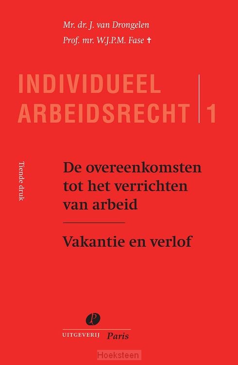 De overeenkomst tot het verrichten van arbeid