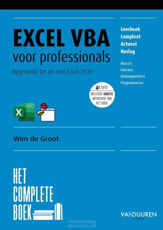 Excel VBA voor professionals