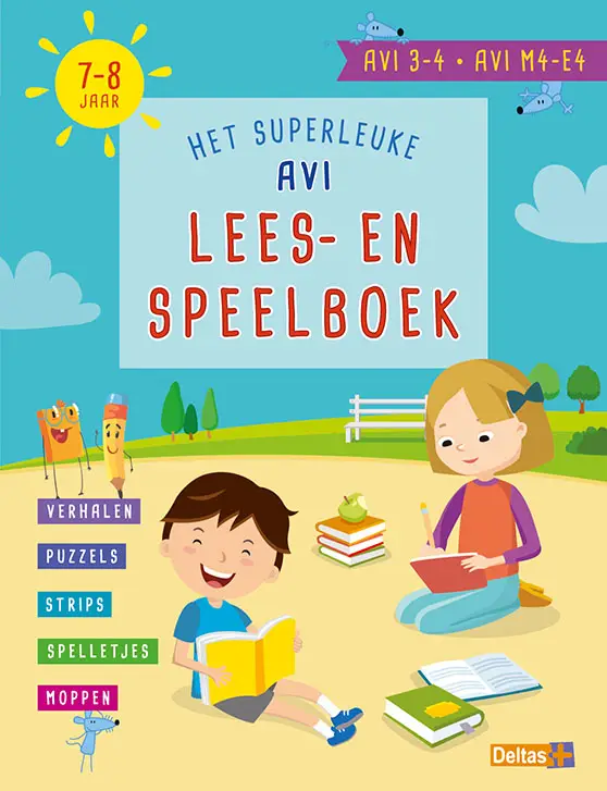 Het superleuke AVI Lees- en speelboek (AVI 3-4 AVI M4-E4 7-8 jaar)