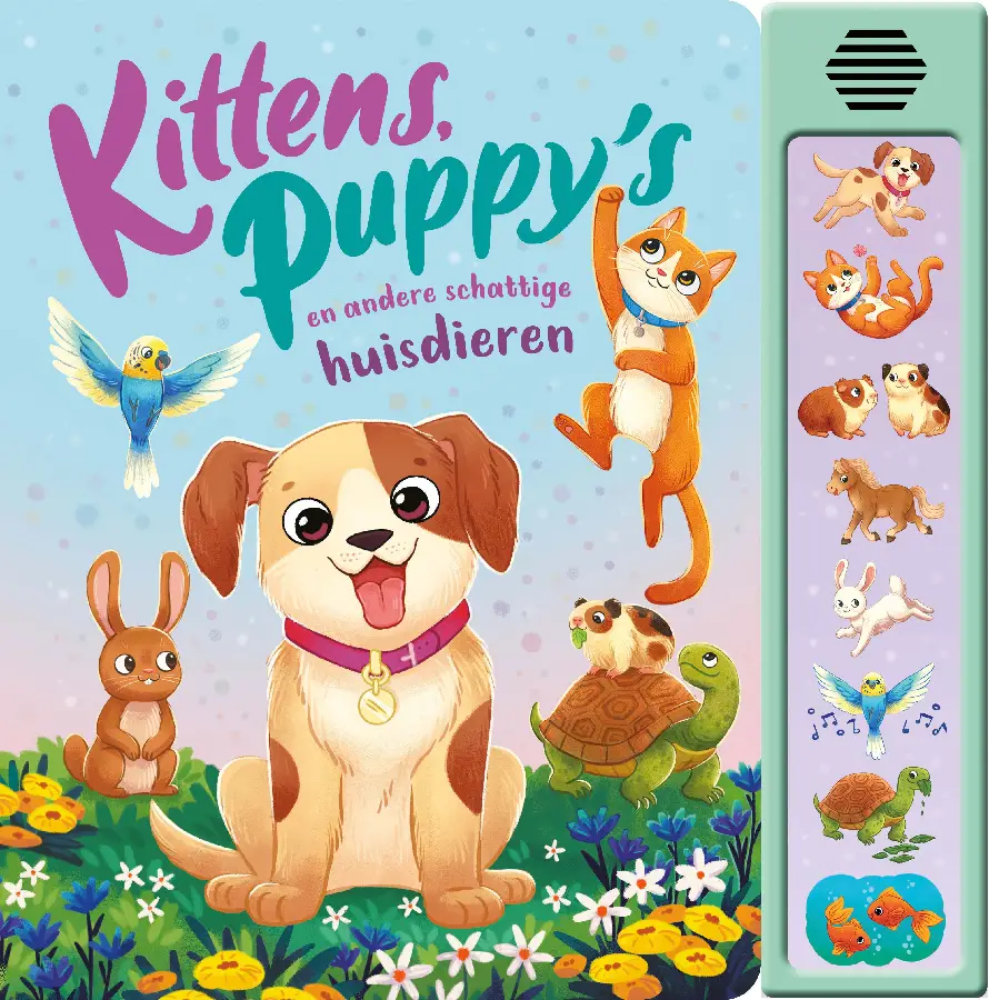 Kittens, puppy's en andere schattige huisdieren
