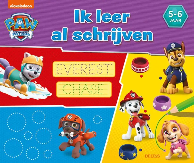 PAW Patrol Ik leer al schrijven / 5-6 jaar