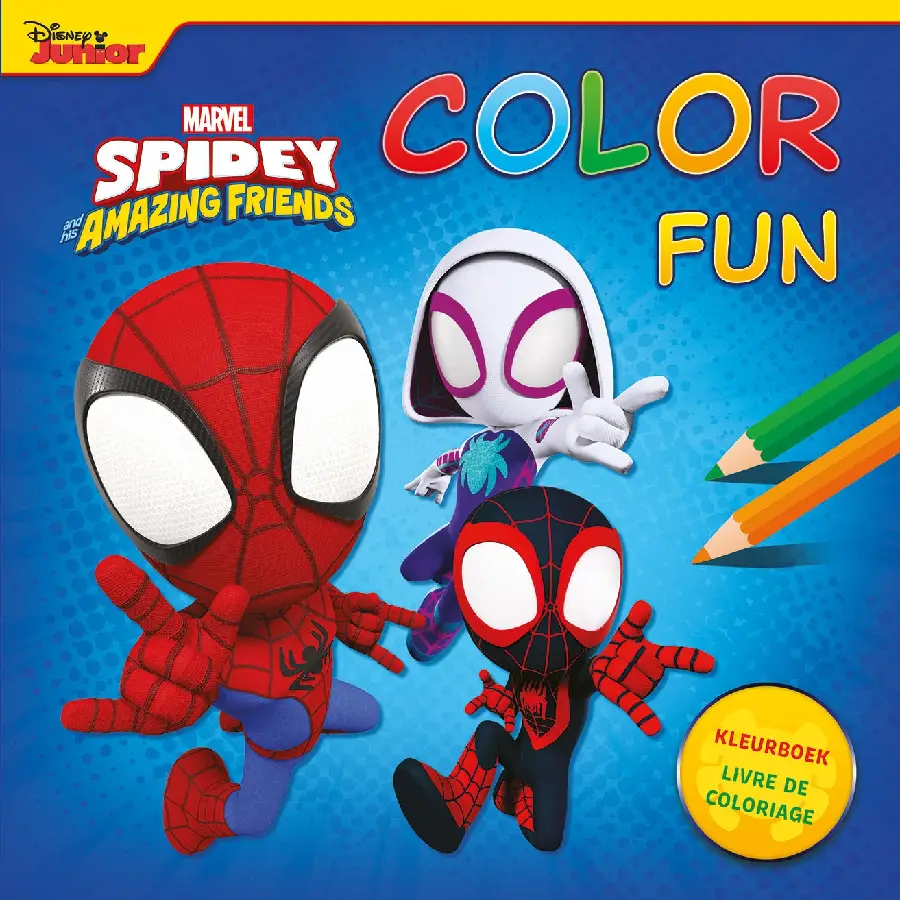 Marvel Spidey and his amazing friends Color Fun