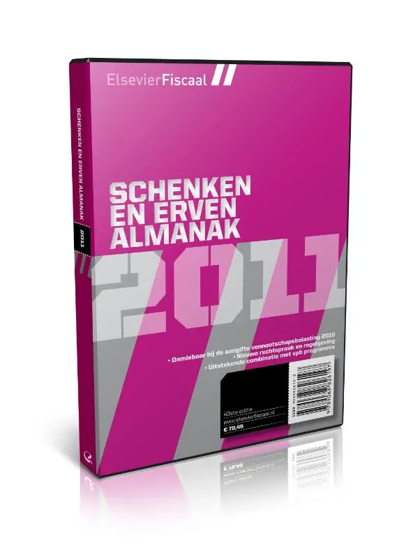 Schenken en Erven Almanak / 2011
