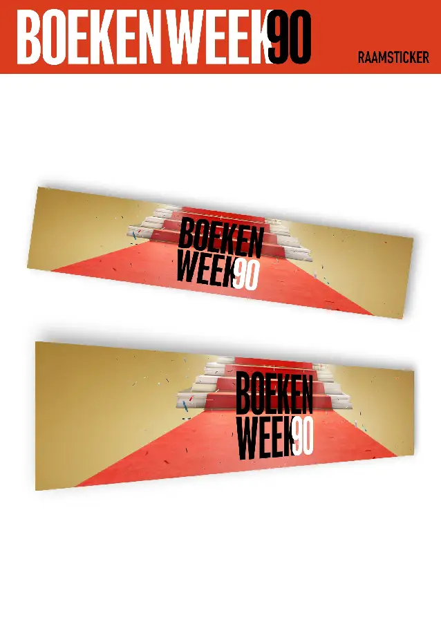 Raamsticker Boekenweek 2025