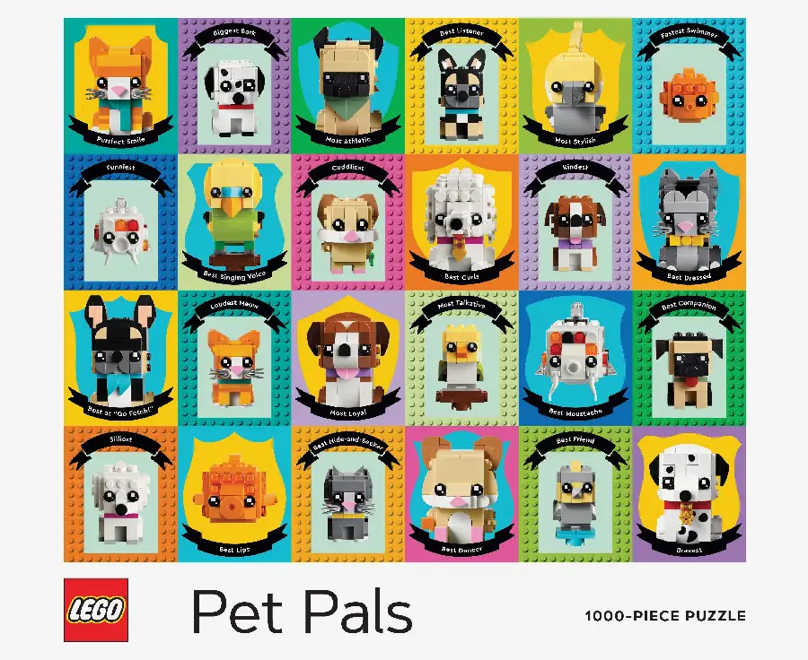 LEGO Pet Pals 1000-Piece Puzzle