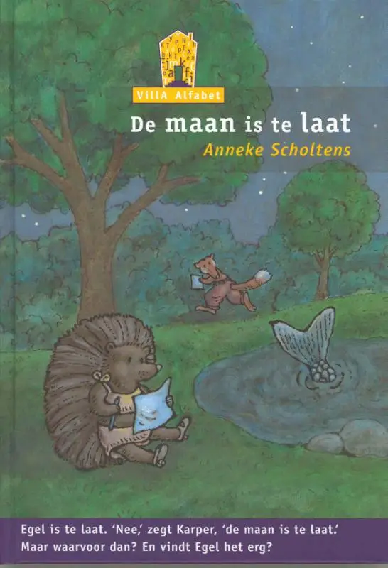 De maan is te laat