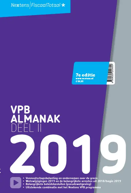 Nextens VPB Almanak 2019 / deel 2