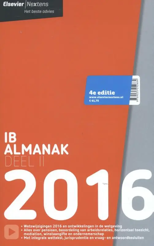 Elsevier IB Almanak 2016 / 2