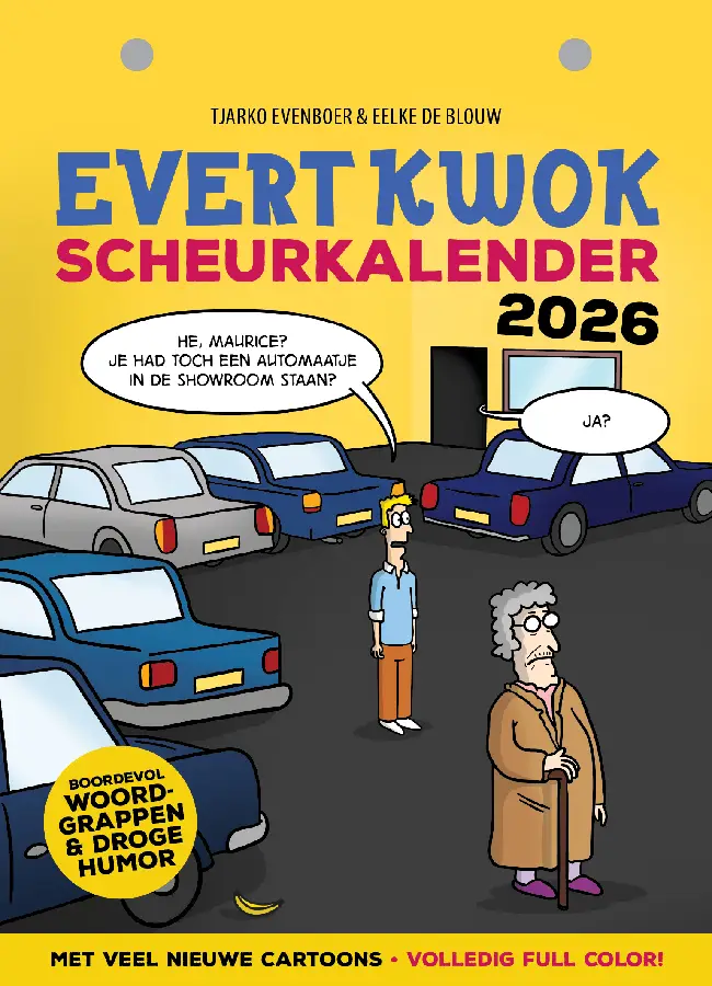 Evert Kwok Scheurkalender 2026