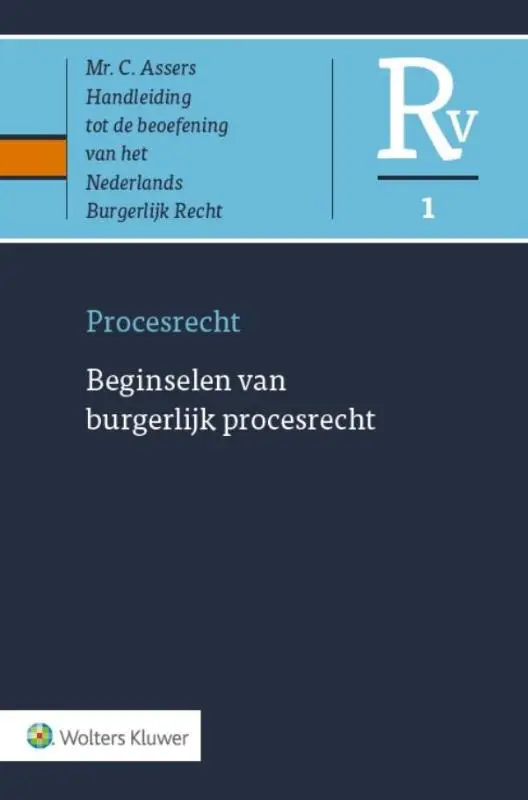 Procesrecht / 1 Algemeen Deel