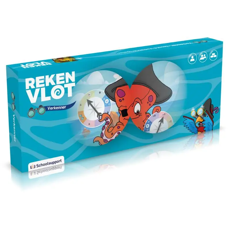 Rekenvlot Verkennerspel - Laag 1 (groep 3), 6-delig