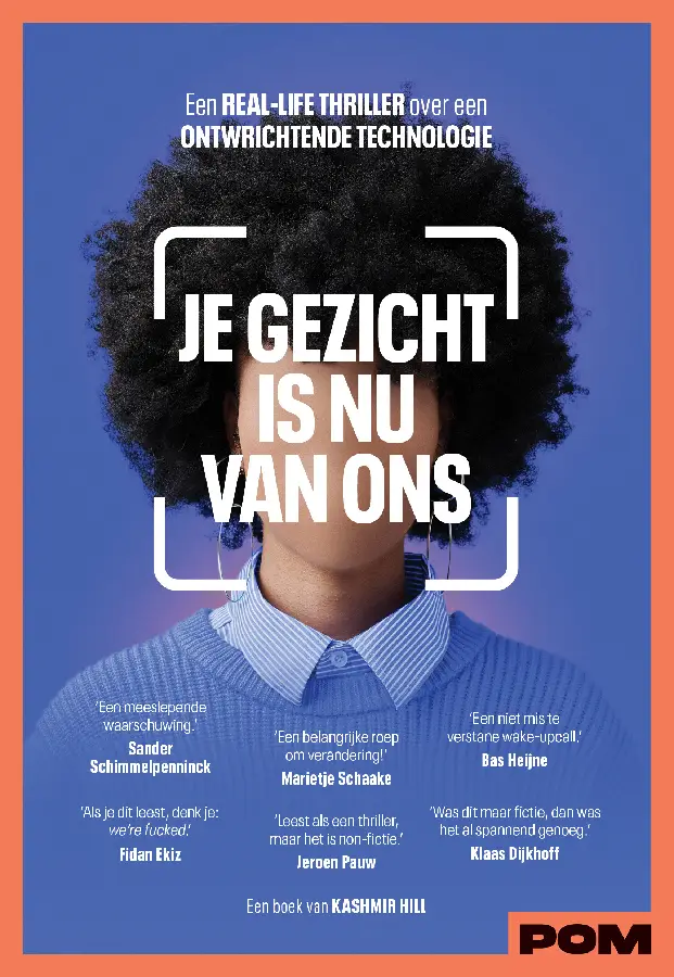 Je gezicht is nu van ons