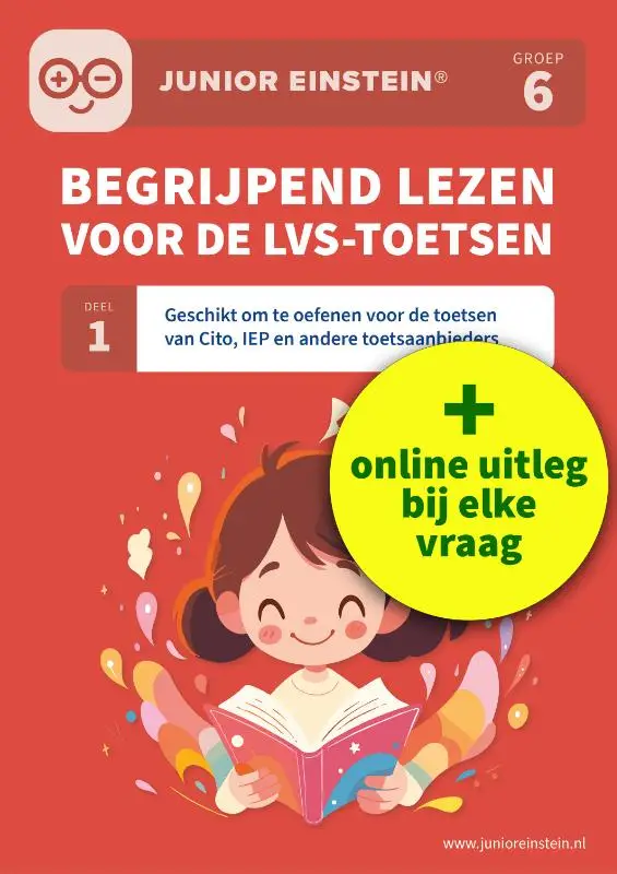 Begrijpend lezen voor de LVS-toetsen - Deel 1 - / Groep 6 deel 1