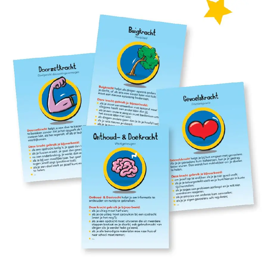 Breinhelden Doelenkaarten breinkrachten