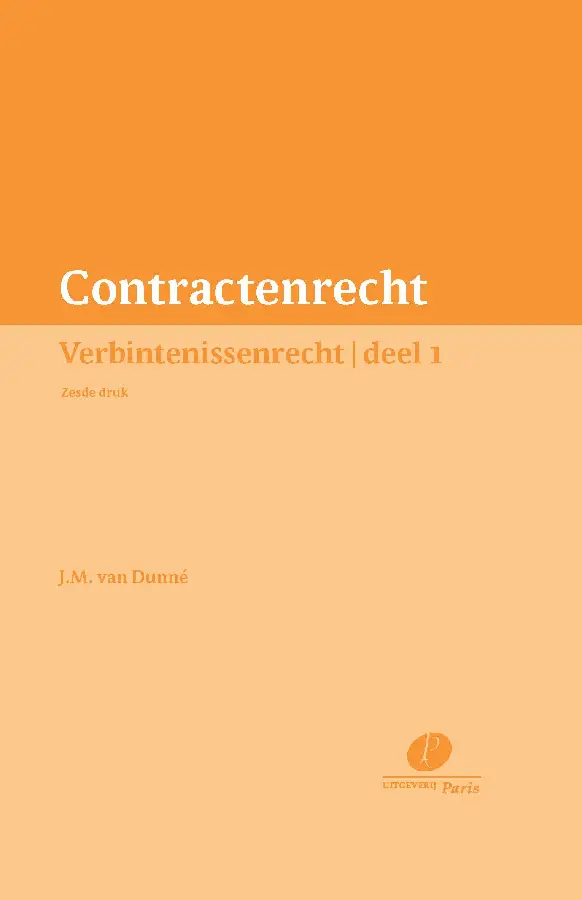 Contractenrecht / Verbintenissenrecht 1