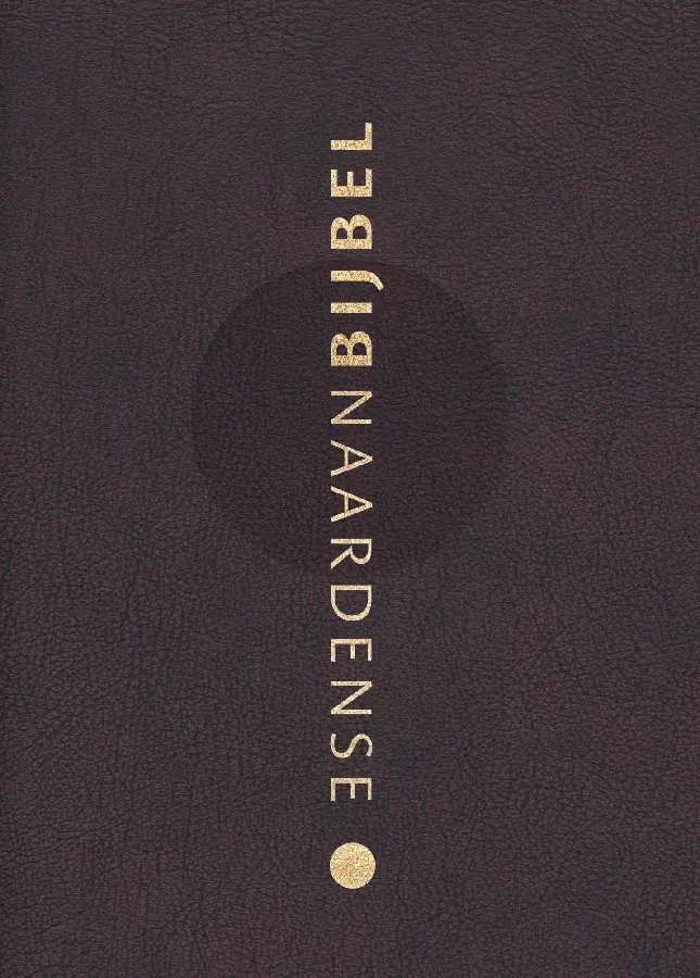 Naardense Bijbel 2024 met DC, Wijnrood met goudsnee, gebonden leer