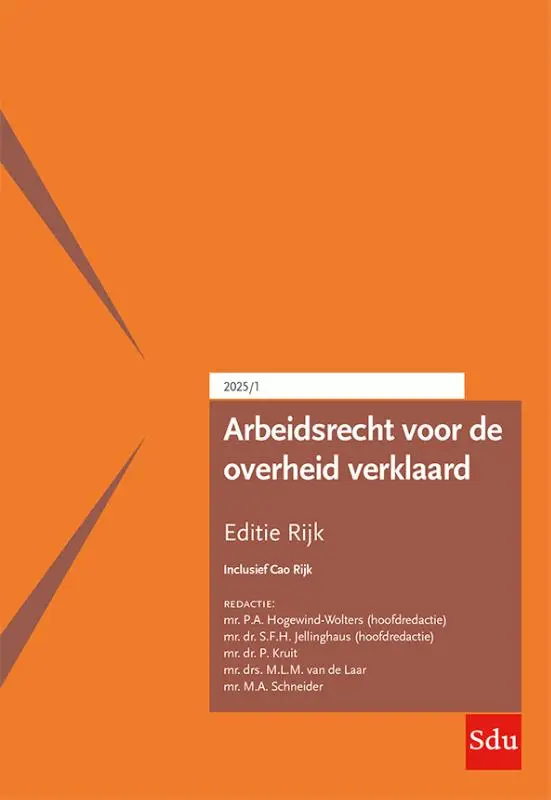 Arbeidsrecht voor de overheid verklaard. Editie Rijk