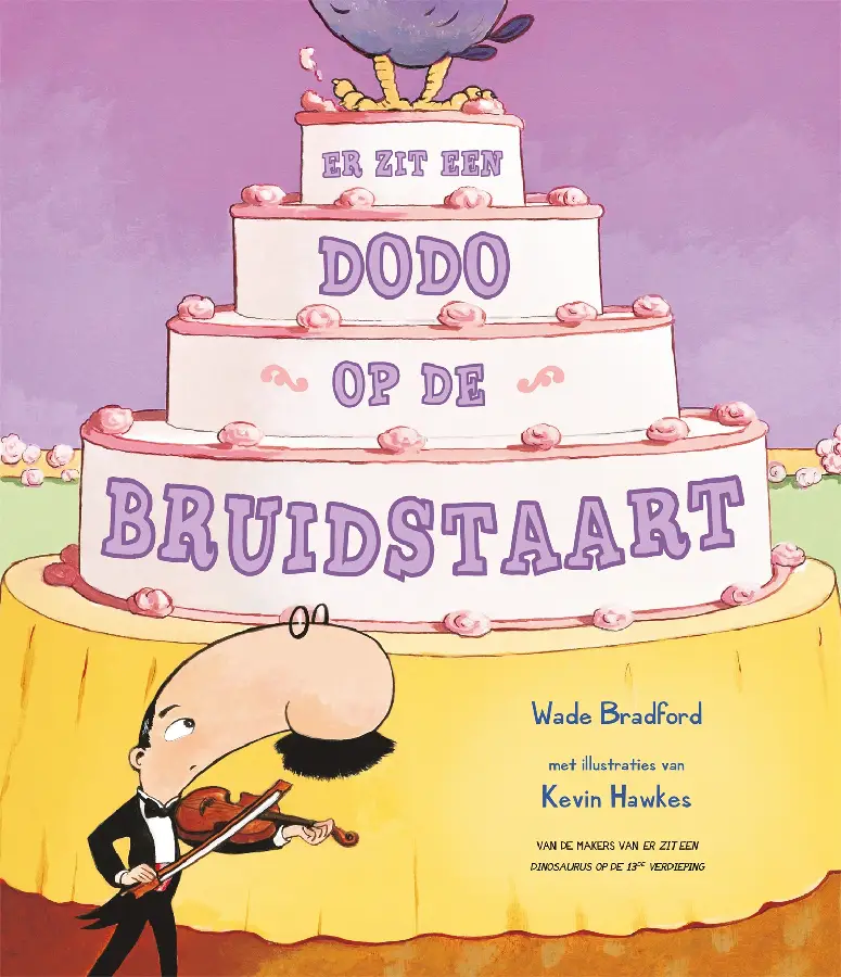 Er zit een dodo op de bruidstaart