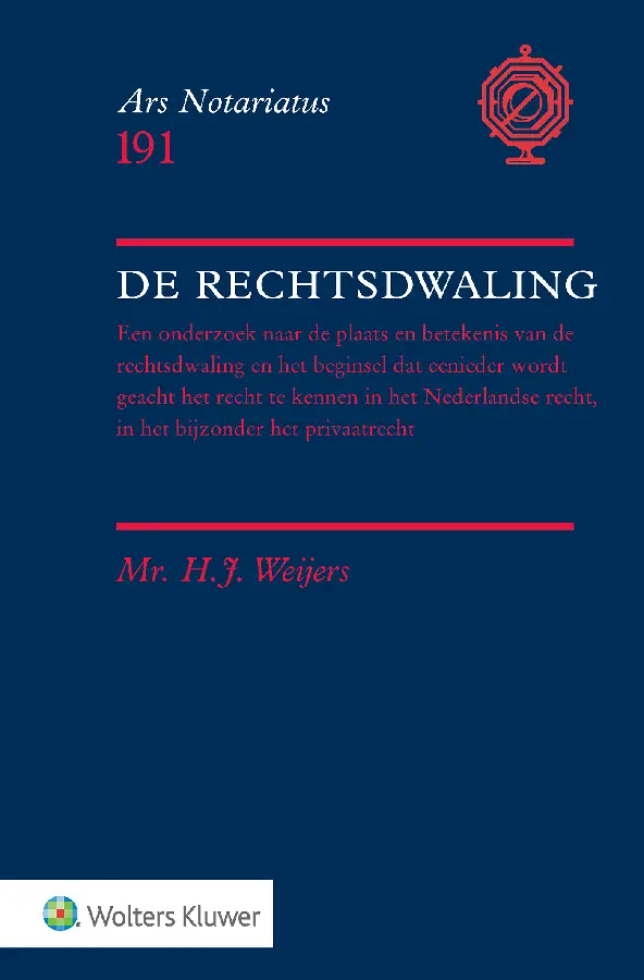 De rechtsdwaling