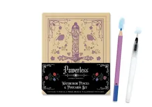 Lauren roberts: powerless watercolour pencils and postcards set