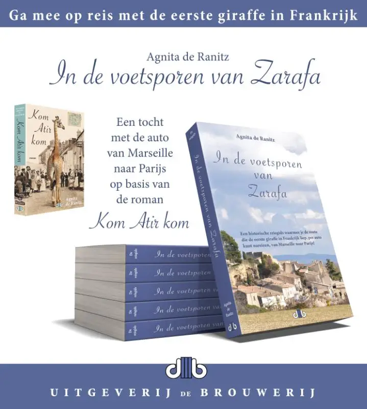 In de voetsporen van Zarafa / Combinatiekorting: roman + reisgids samen / Kom Atir kom