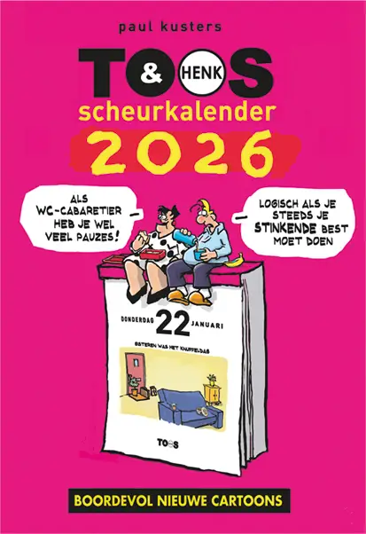 Toos & Henk-scheurkalender 2026