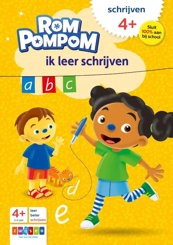 Rompompom ik leer schrijven