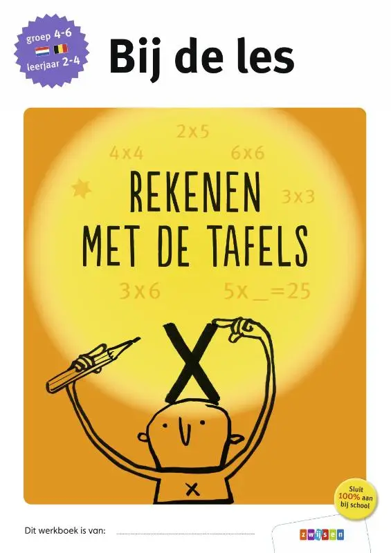 Rekenen met de tafels / groep 4-6 - leerjaar 2-4