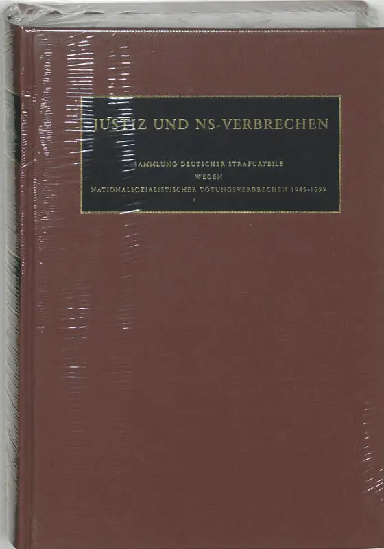 Justiz und NS-Verbrechen / 29
