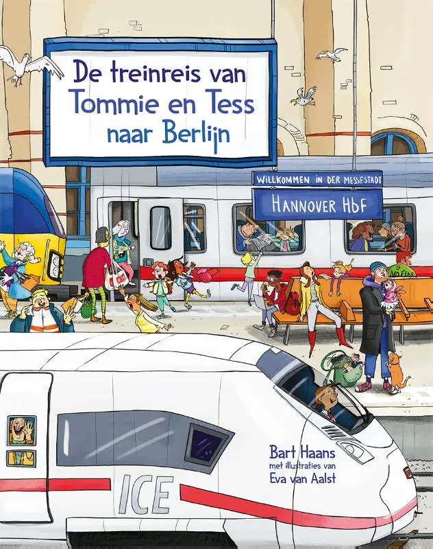 De treinreis van Tommie en Tess naar Berlijn