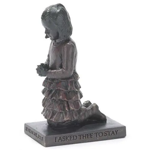PRAYING GIRL - SCULPTURE - 15 CM