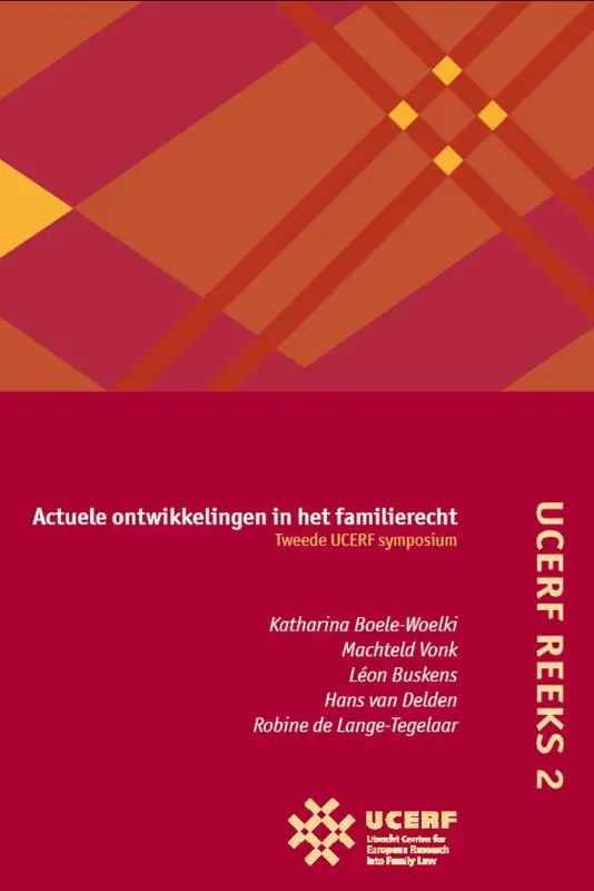 UCERF / 2 Actuele ontwikkelingen in het familierecht