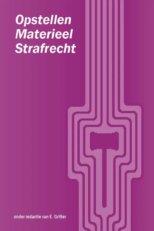 Opstellen materieel strafrecht