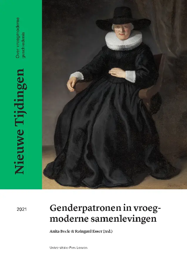 Genderpatronen in vroegmoderne samenlevingen.