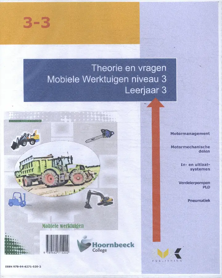 niveau 3 leerjaar 3 / Mobiele werktuigen / Theorie en vragen