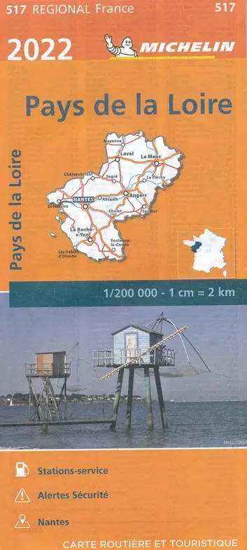Michelin 517 Pays de Loire 2022