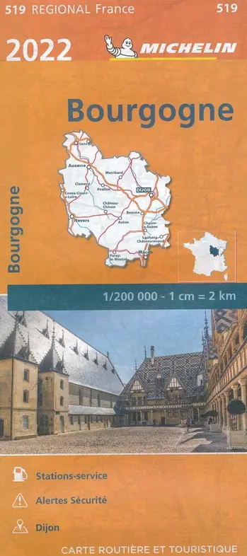 Michelin 519 Bourgogne 2022