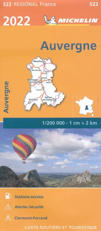 Michelin 522 Auvergne 2022