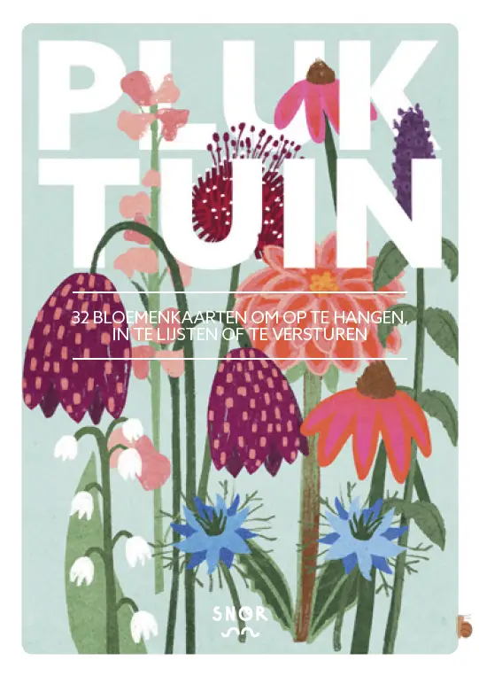 Pluktuin, 32 bloemenkaarten