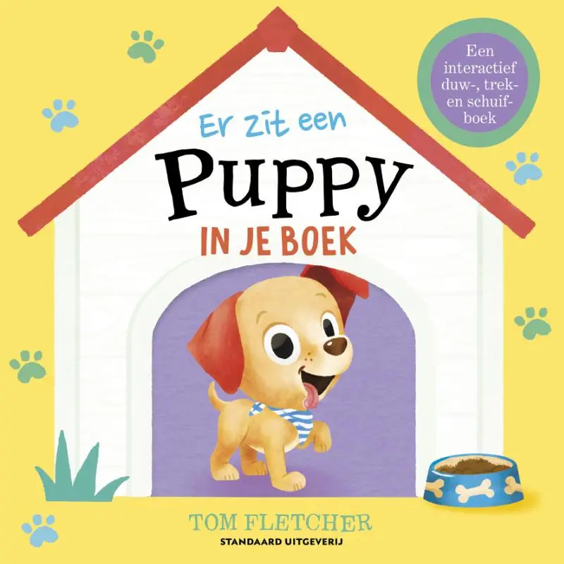Er zit een puppy in je boek