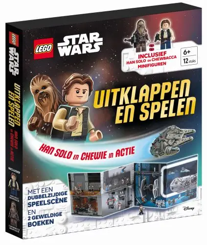 Lego Star Wars Uitklappen en spelen: Han Solo en Chewie in actie