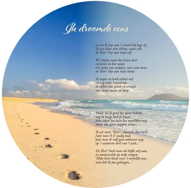 Muurcirkel Voetstappen