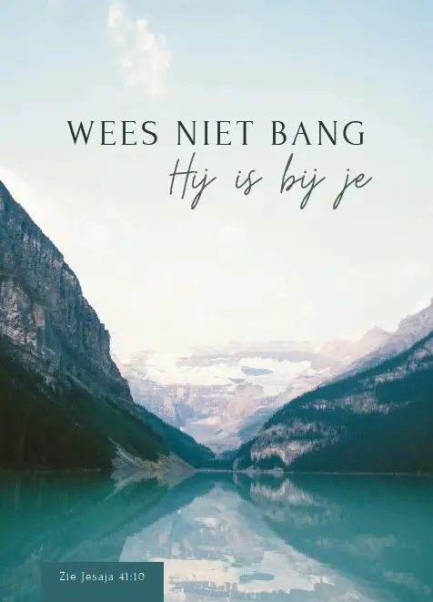 Wees niet bang