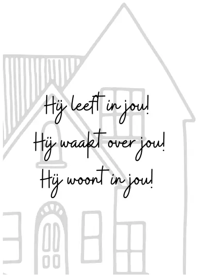Hij leeft in jou!