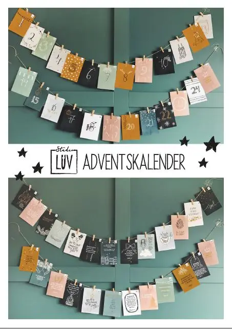 Adventskalender kleur