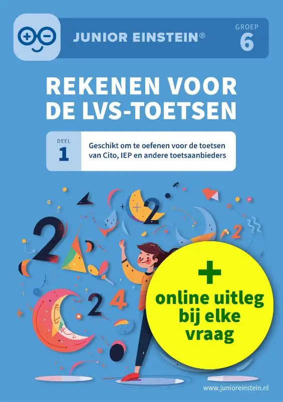 Rekenen voor de LVS-toetsen / Deel 1 Groep 6