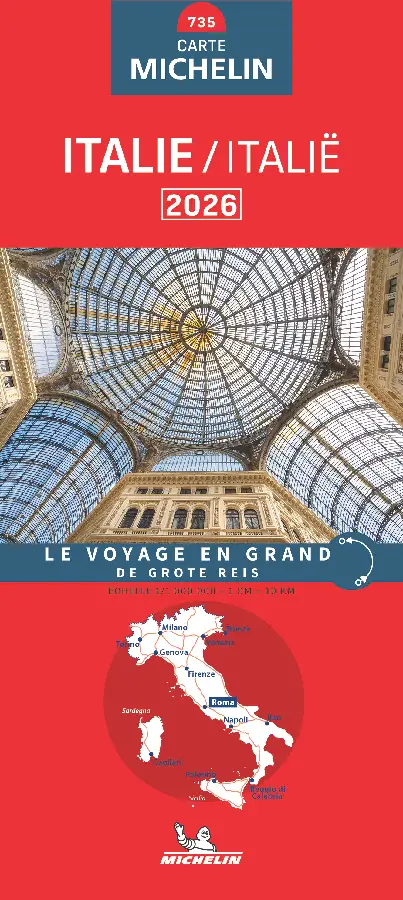 Michelin Wegenkaart 735 Italië 2026